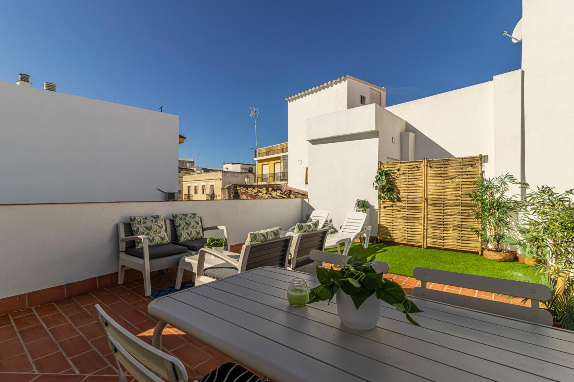 Allo Morenos V Centro Gran Terraza Apartamento