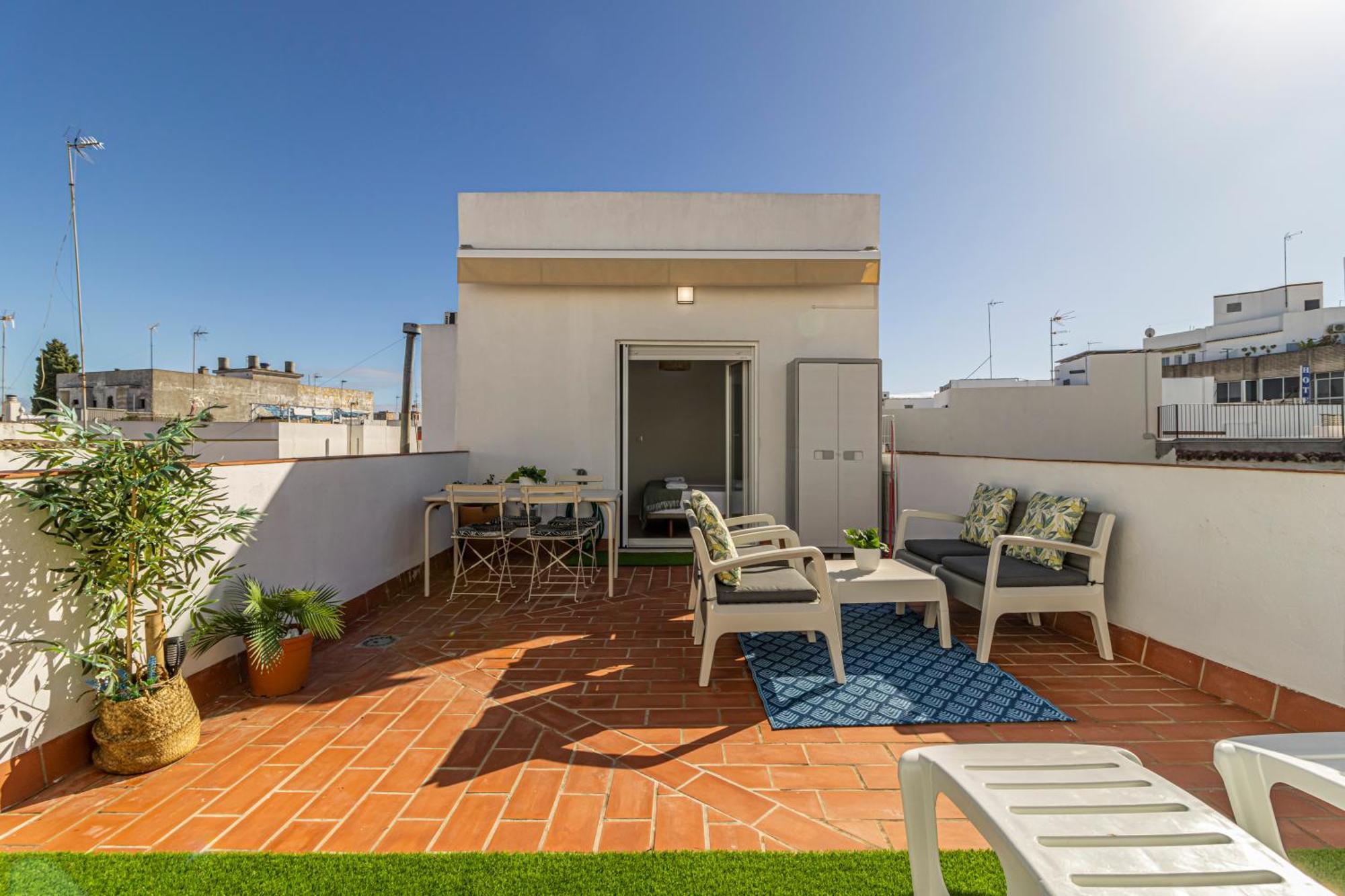 Allo Morenos V Centro Gran Terraza Apartamento Jerez de la Frontera